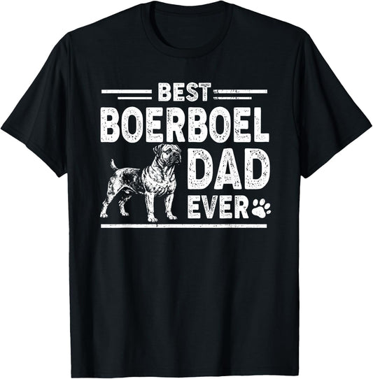 Best Boerboel Dad Ever Father's Day T-Shirt - T-Shirt | Black
