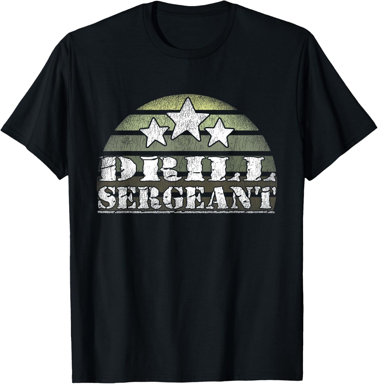 Drill Sergeant Uniform Military Boot Camp T-Shirt - T-Shirt | Black