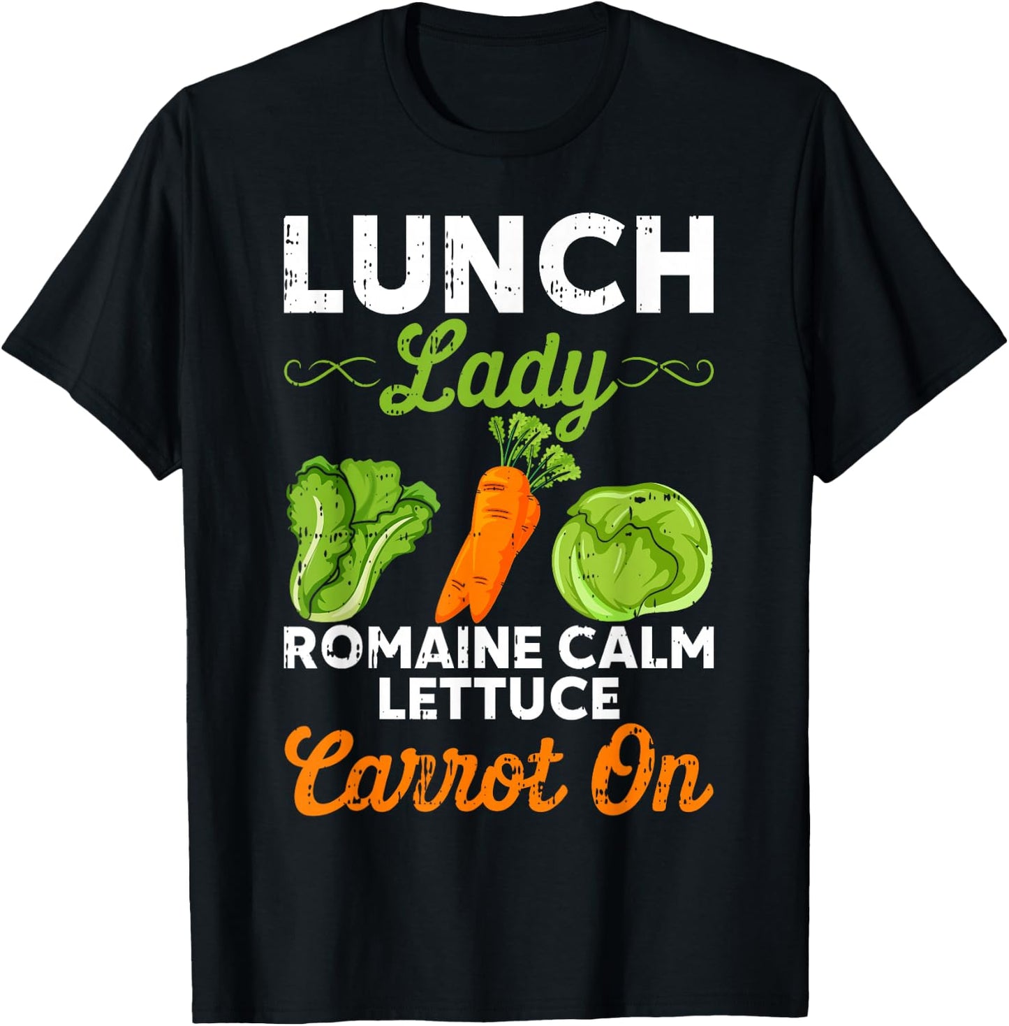 Lunch Lady Squad Cafeteria Worker Dinner Lady Cooking T-Shirt - T-Shirt | Black
