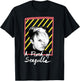 A Flock of Seagulls - 80s Stripes T-Shirt - T-Shirt | Black