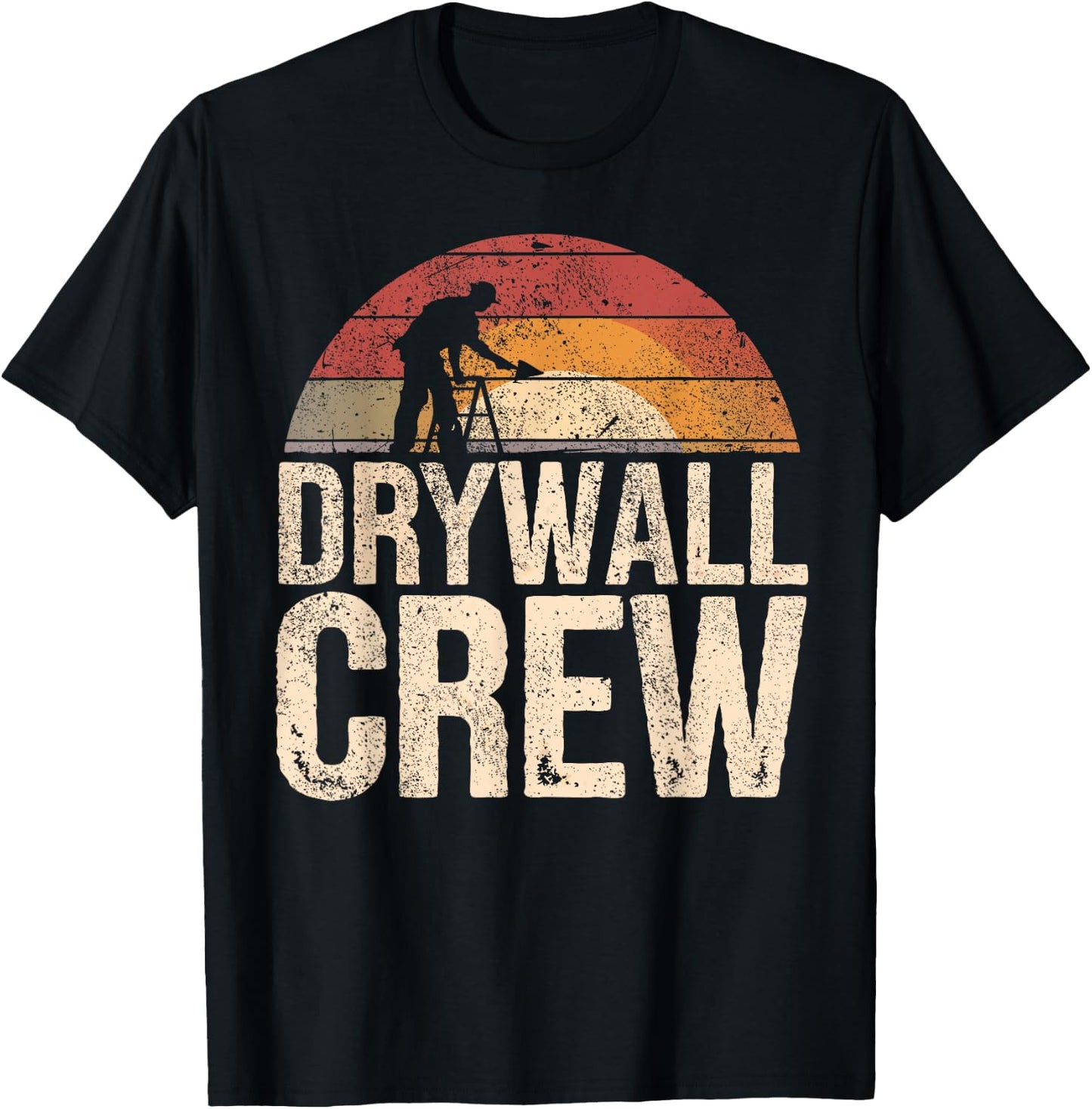 Drywall Installers I Drywall Crew I Drywaller T-Shirt - T-Shirt | Black