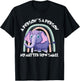 Rainbow Elephant A Person Is A Person No Matter How Small T-Shirt - T-Shirt | Black