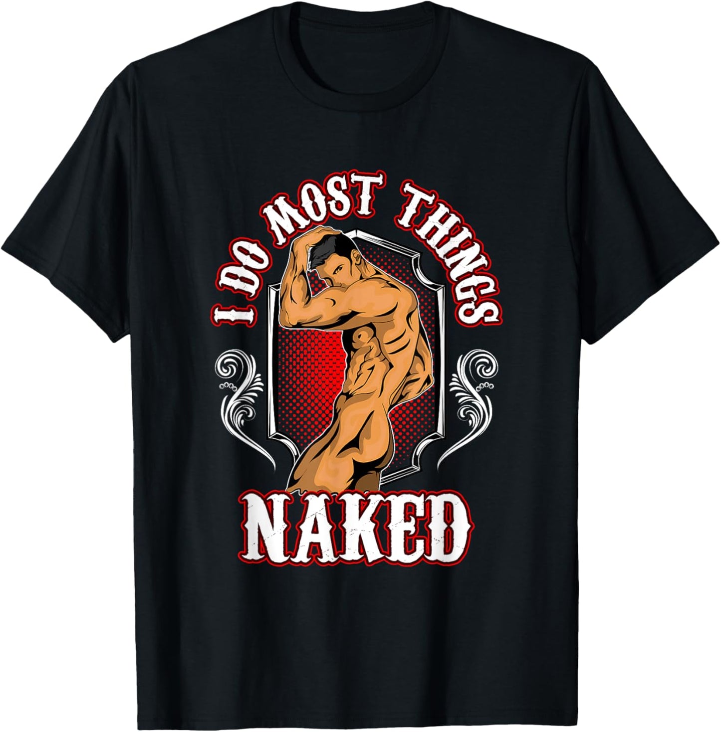 Nude Man T-Shirt - T-Shirt | Black