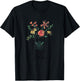 Happiness Is Being Lolli Life - Flower Art-Grandma T-Shirt - T-Shirt | Black