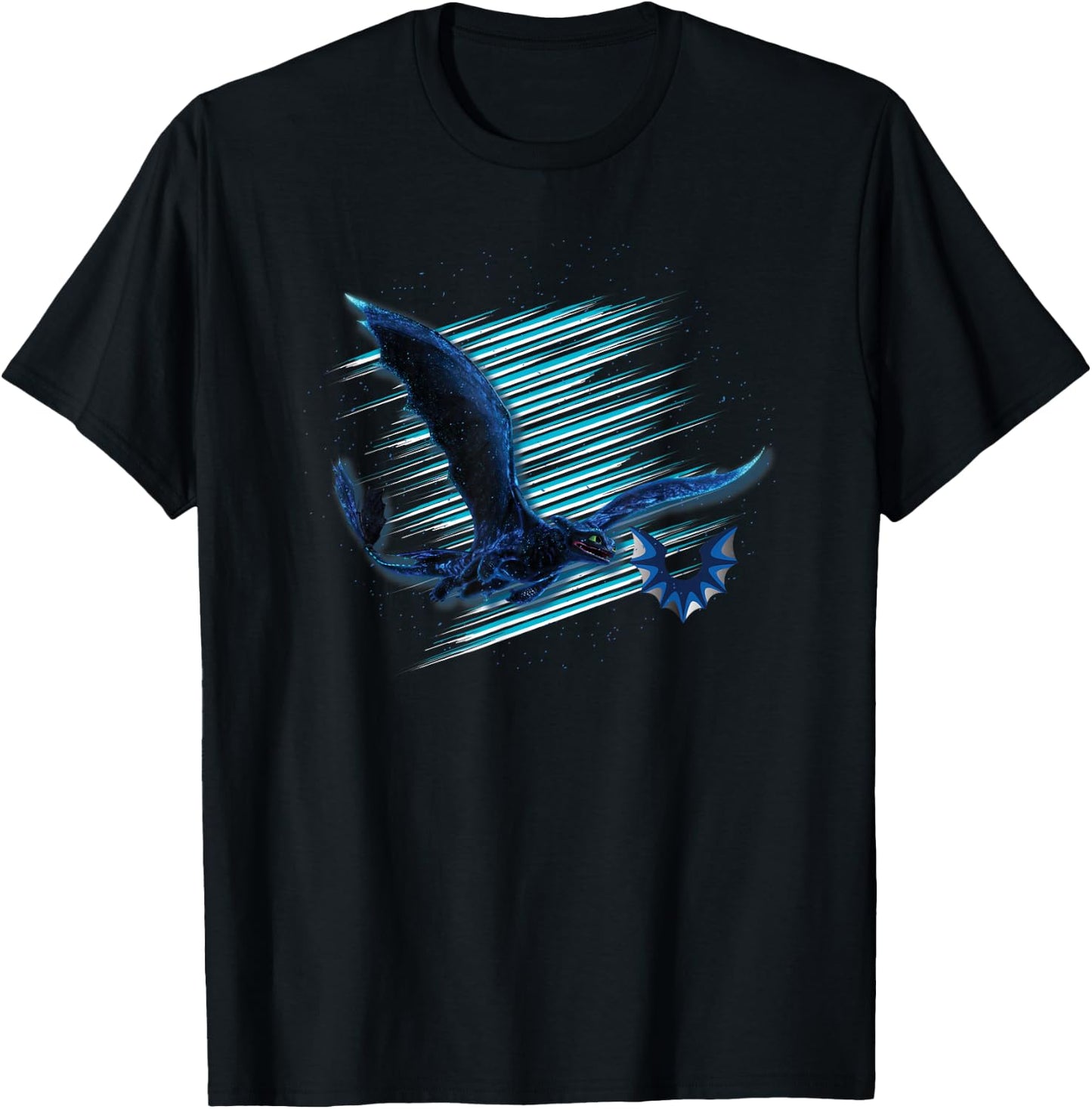 How to Train Your Dragon 3 Homecoming Logo T-Shirt - T-Shirt | Black
