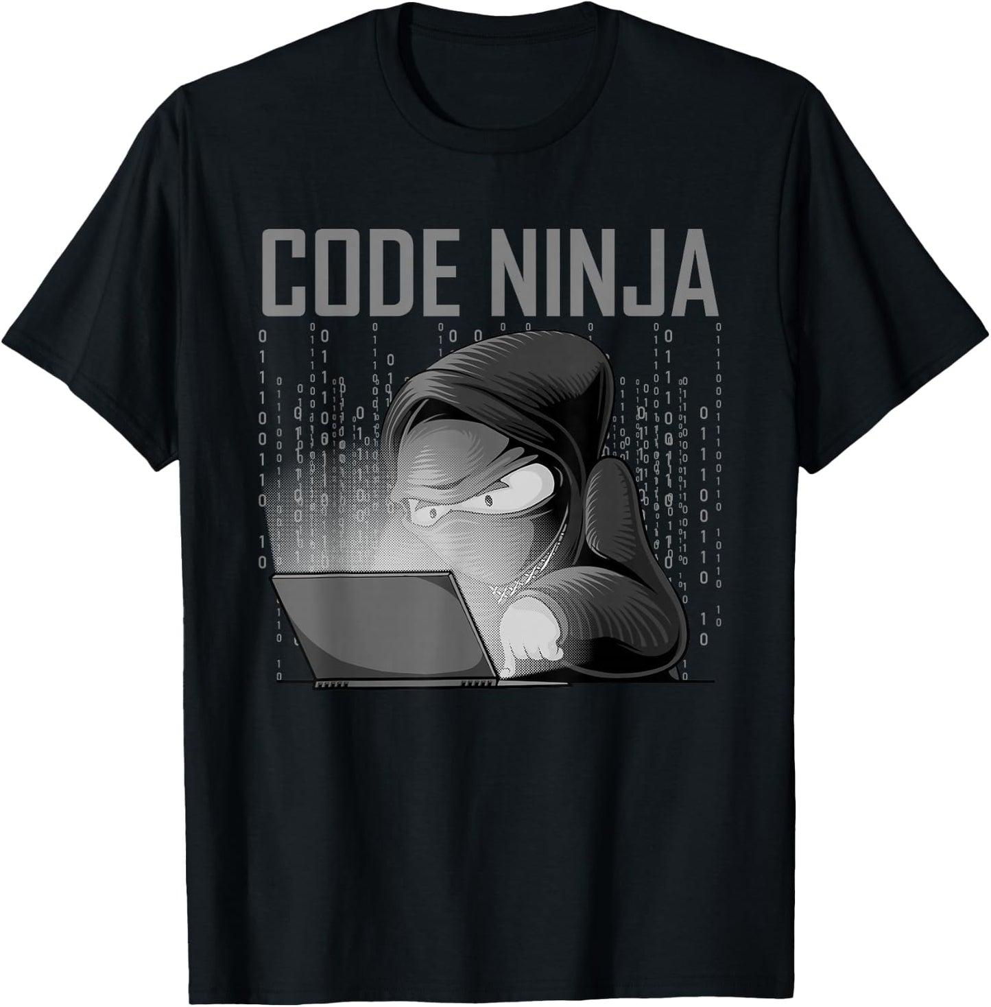 Cool Computer Programmer Art Women Web Coding Geek T-Shirt - T-Shirt | Black