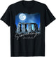 Stonehenge England Souvenir - Stonehenge At Night T-Shirt - T-Shirt | Black