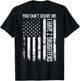 ON Back Can’t Scare Me I Have Two Daughters Fathers Day Dad T-Shirt - T-Shirt | Black