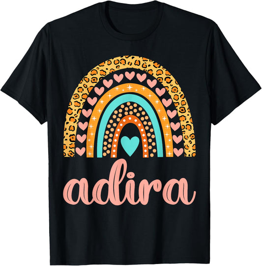 Adira Adira Name Birthday Shirt Gift T-Shirt - T-Shirt | Black