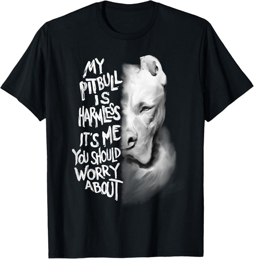 My Pitbull is harmless funny mother's day gift