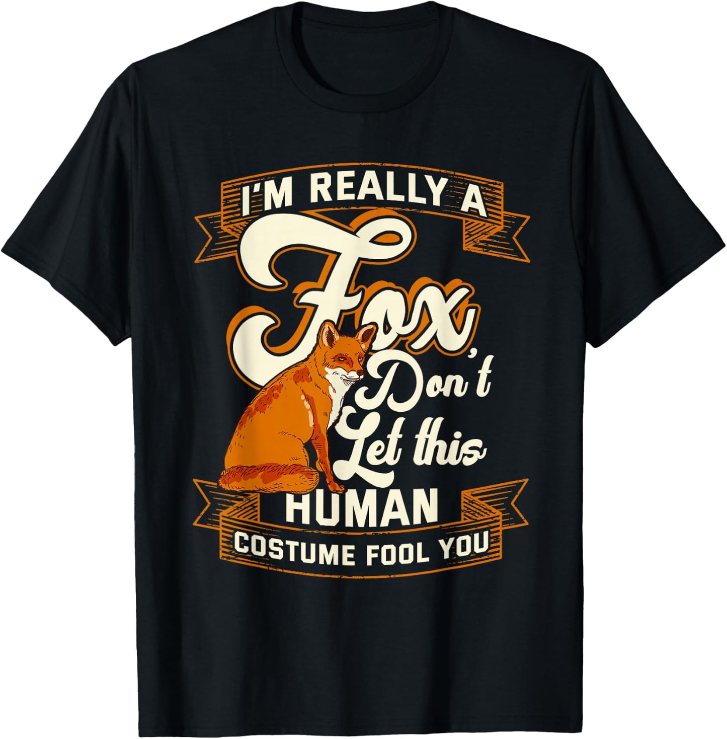 Fox Foxes Smart and Kids Women T-Shirt - T-Shirt | Black