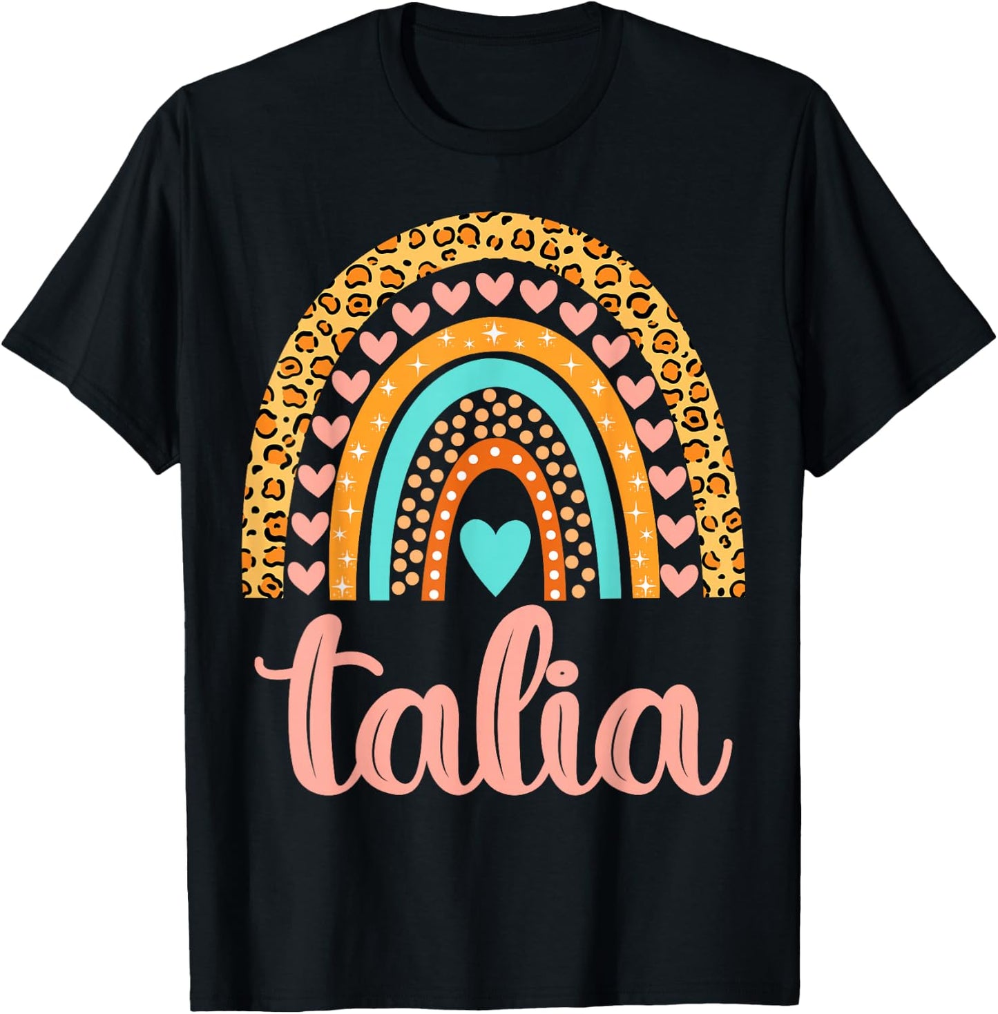 Talia Talia Name Birthday Shirt Gift T-Shirt - T-Shirt | Black