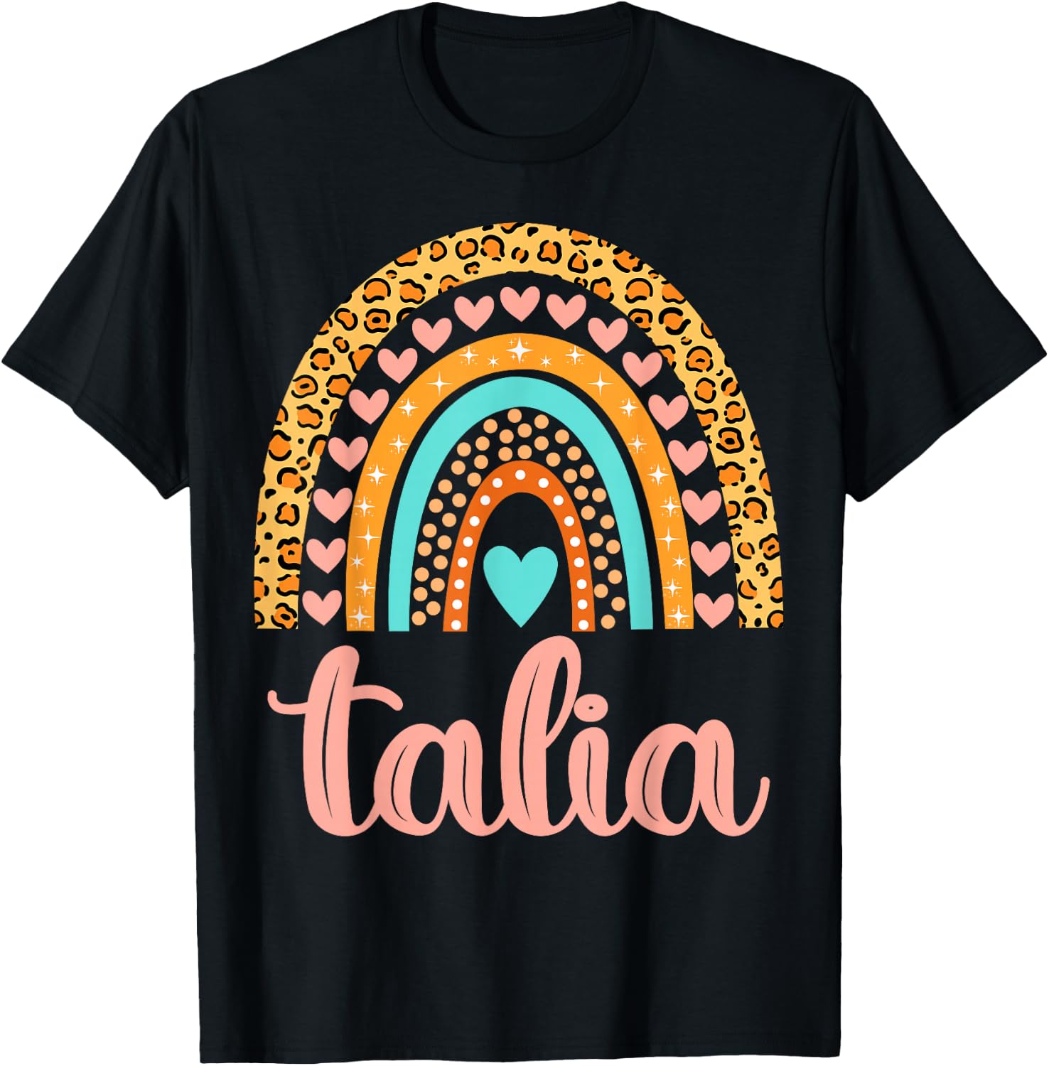 Talia Talia Name Birthday Shirt Gift T-Shirt - T-Shirt | Black