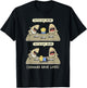 Commas Punctuation Shark Lets Eat Funny English Grammar T-Shirt - T-Shirt | Black