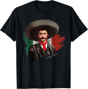 Mexican Revolution Emiliano Zapata shirts T-Shirt - T-Shirt | Black