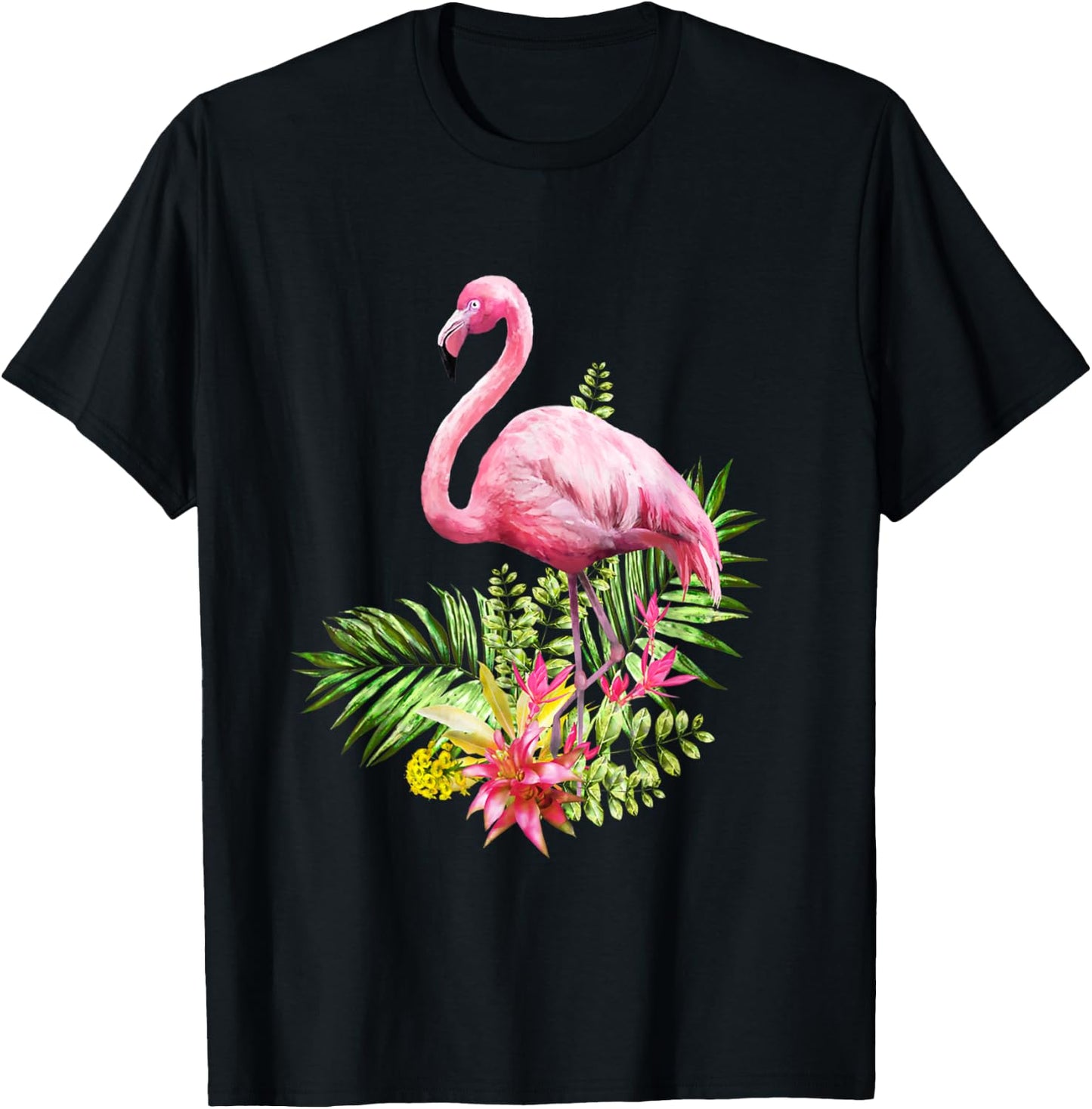 Flamingo for girls, flamingo , flamingo for boys T-Shirt - T-Shirt | Black