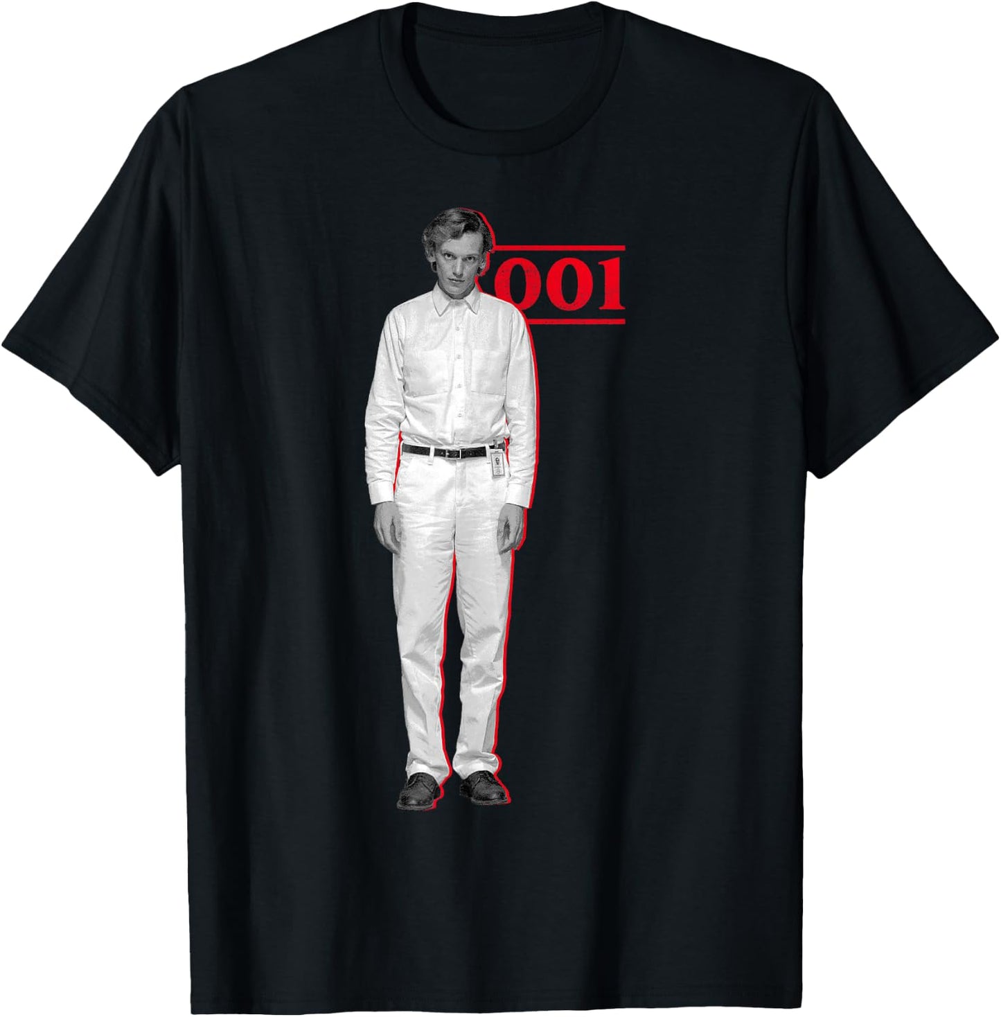 Stranger Things 4 Henry Creel Test Subject 001 T-Shirt - T-Shirt | Black