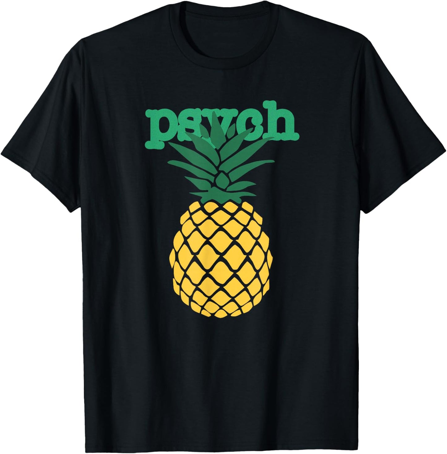 I Love Psych Gus Nicknames Pineapple Awesome Harajuku Funny T-Shirt - T-Shirt | Black