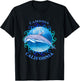 Cambria California Vacation Souvenir Dolphin T-Shirt - T-Shirt | Black
