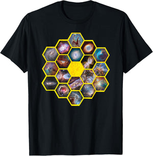 James Webb Space Telescope JWST T-Shirt - T-Shirt | Black