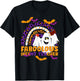 Faboolous Infant Teacher Rainbow Leopard Halloween Boo Crew T-Shirt - T-Shirt | Black