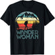 Wander Woman Hiking Mountaineering Women Hiking Ladies T-Shirt - T-Shirt | Black