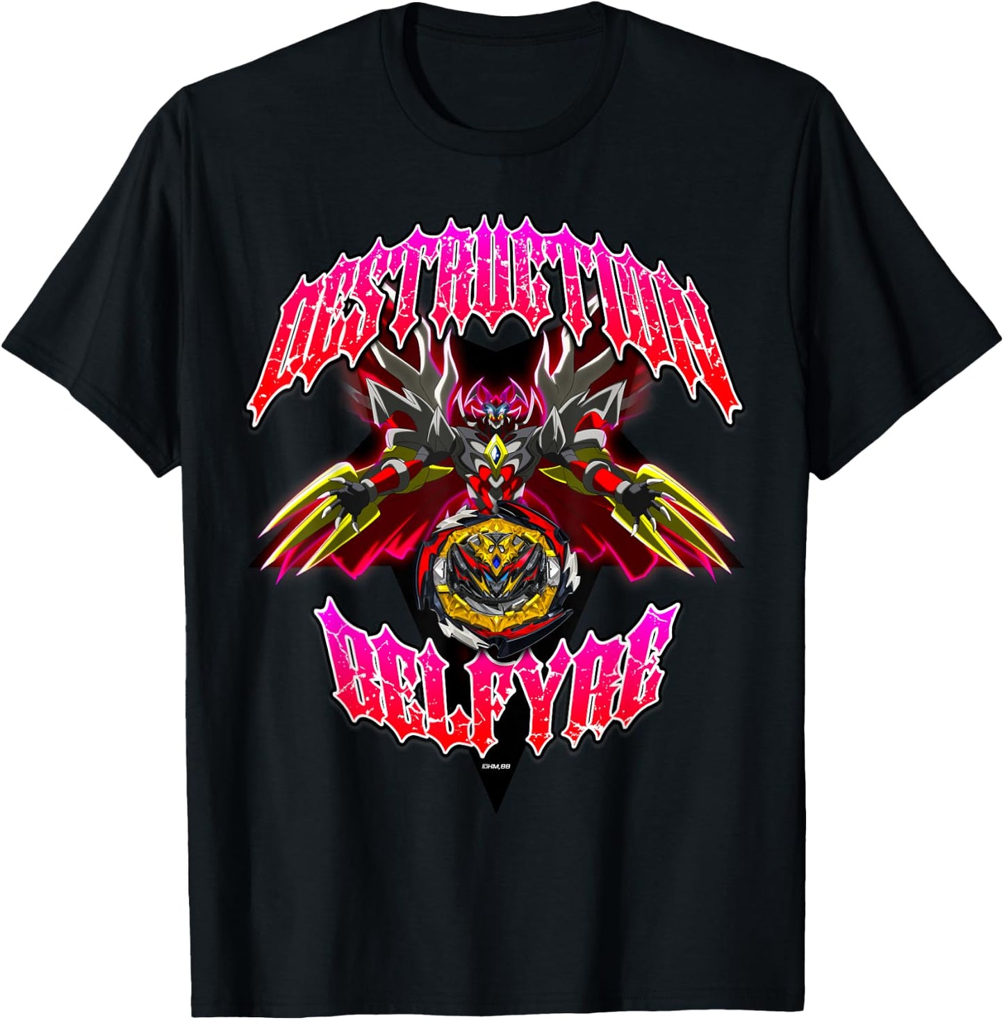 Beyblade Burst Destruction Belfyre T-Shirt - T-Shirt | Black