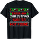 Error 404 Christmas Sweater Not Found Computer Programmer T-Shirt - T-Shirt | Black