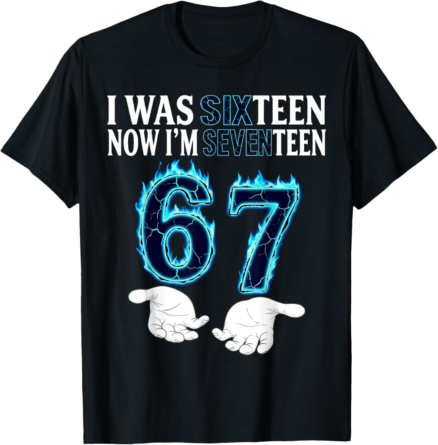 I was 16 Now I’m 17 Year Old Funny Meme Retro Seventeen T-Shirt - T-Shirt | Black