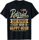 Retired Court Reporter Gift Ideas - Court Reporter Retired T-Shirt - T-Shirt | Black