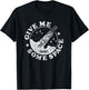 NASA Give Me Some Space Round Rocket Logo Space Science T-Shirt - T-Shirt | Black