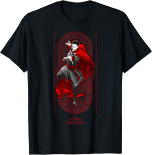 Marvel Doctor Strange In The Multiverse Of Madness Portrait T-Shirt - T-Shirt | Black