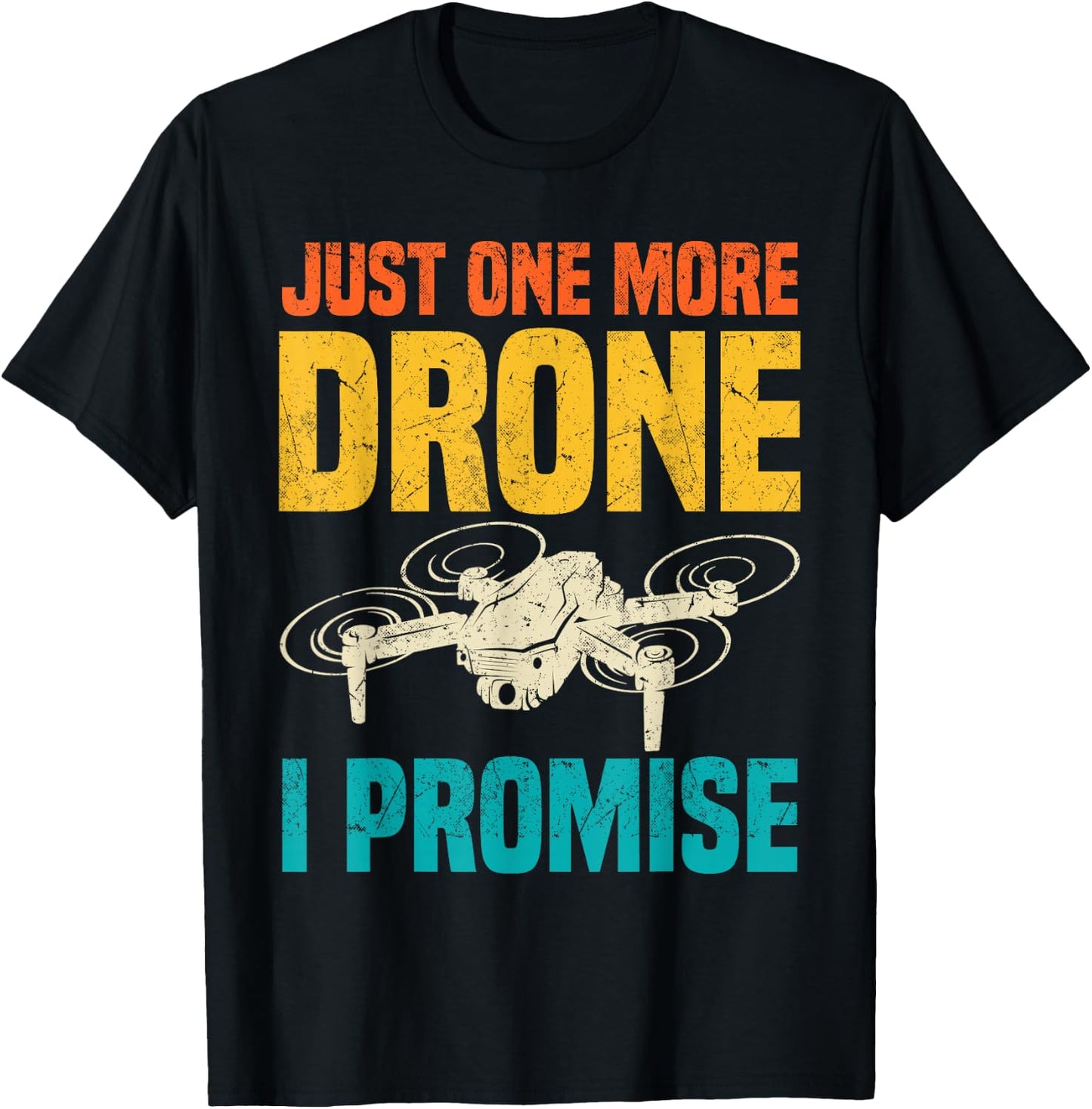 Drone Accessories - Just One More Drone - Pilot T-Shirt - T-Shirt | Black