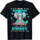 Elephant I Have Scleroderma Awareness Gifts T-Shirt - T-Shirt | Black