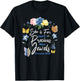 Christian Bible Verse Butterfly Rose Flower Proverbs 31:10 T-Shirt - T-Shirt | Black