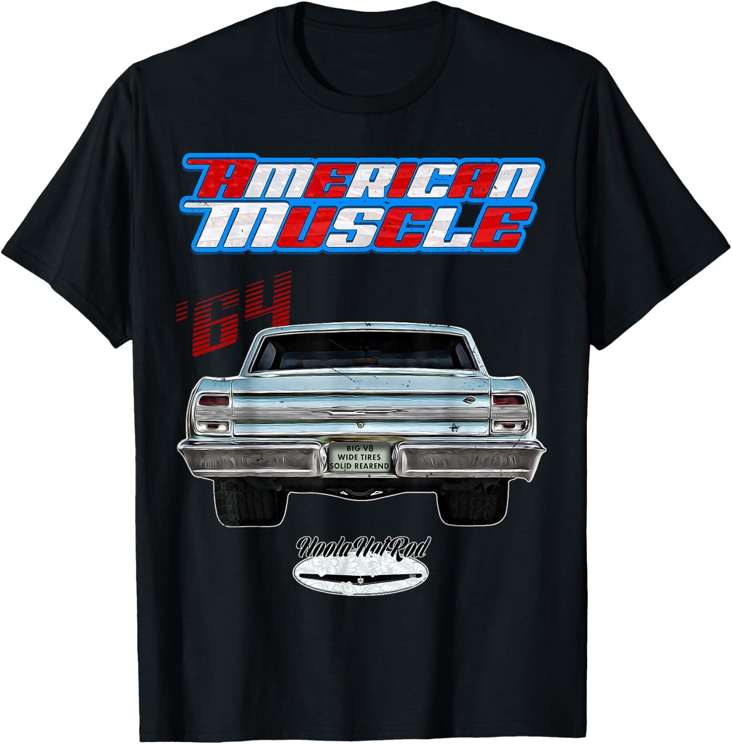 1964 Chevelle,Muscle Car,SS454,SS427,SS396,Hotrod,drag race T-Shirt - T-Shirt | Black