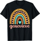 Genevieve Genevieve Name Birthday Shirt Gift T-Shirt - T-Shirt | Black