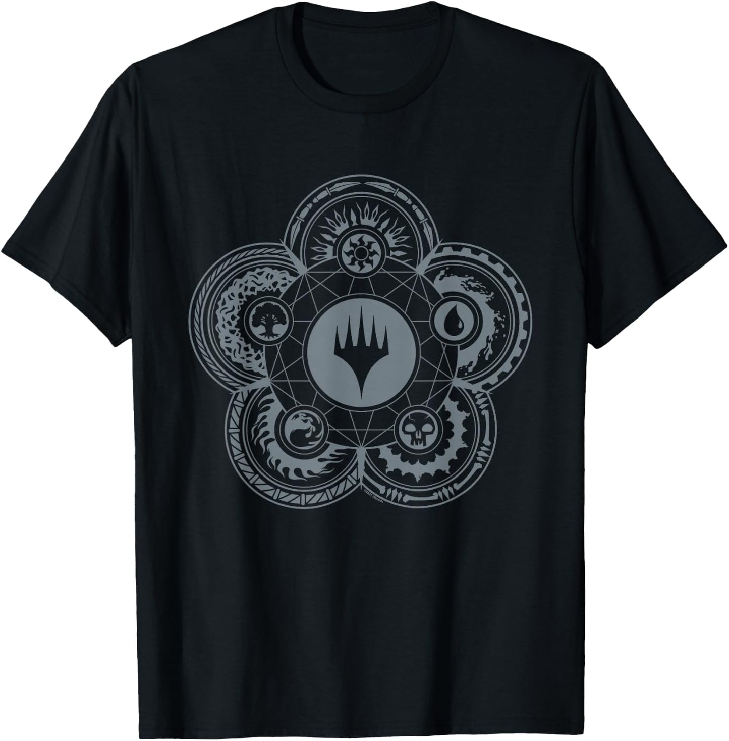 Magic: The Gathering Icon Hieroglyph Small T-Shirt - T-Shirt | Black