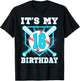 It's My 16th Birthday 16 Year Old Birthday Baseball Player T-Shirt - T-Shirt | Black