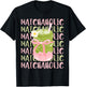 Matchaholic Matcha Tea Matcha Latte Cute Bow Matcha Lover T-Shirt - T-Shirt | Black