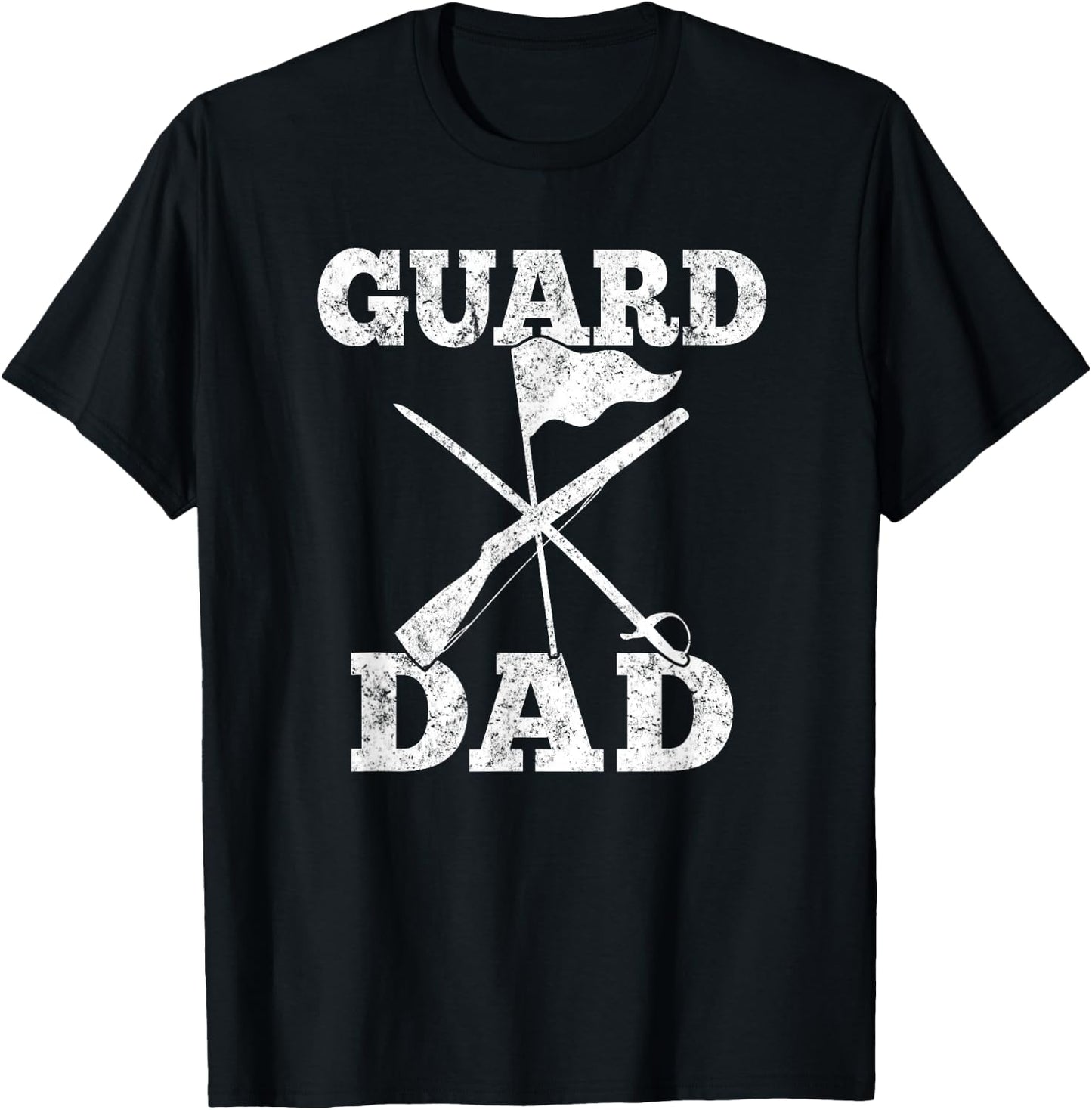Color Guard Dad Shirt T-Shirt - T-Shirt | Black