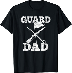 Color Guard Dad Shirt T-Shirt - T-Shirt | Black