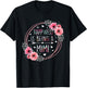 Happiness is being a Mimi Announcement Mothers Day T-Shirt - T-Shirt | Black