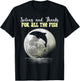 So Long And Thanks For All The Fish Dolphin Moon Fishing T-Shirt - T-Shirt | Black