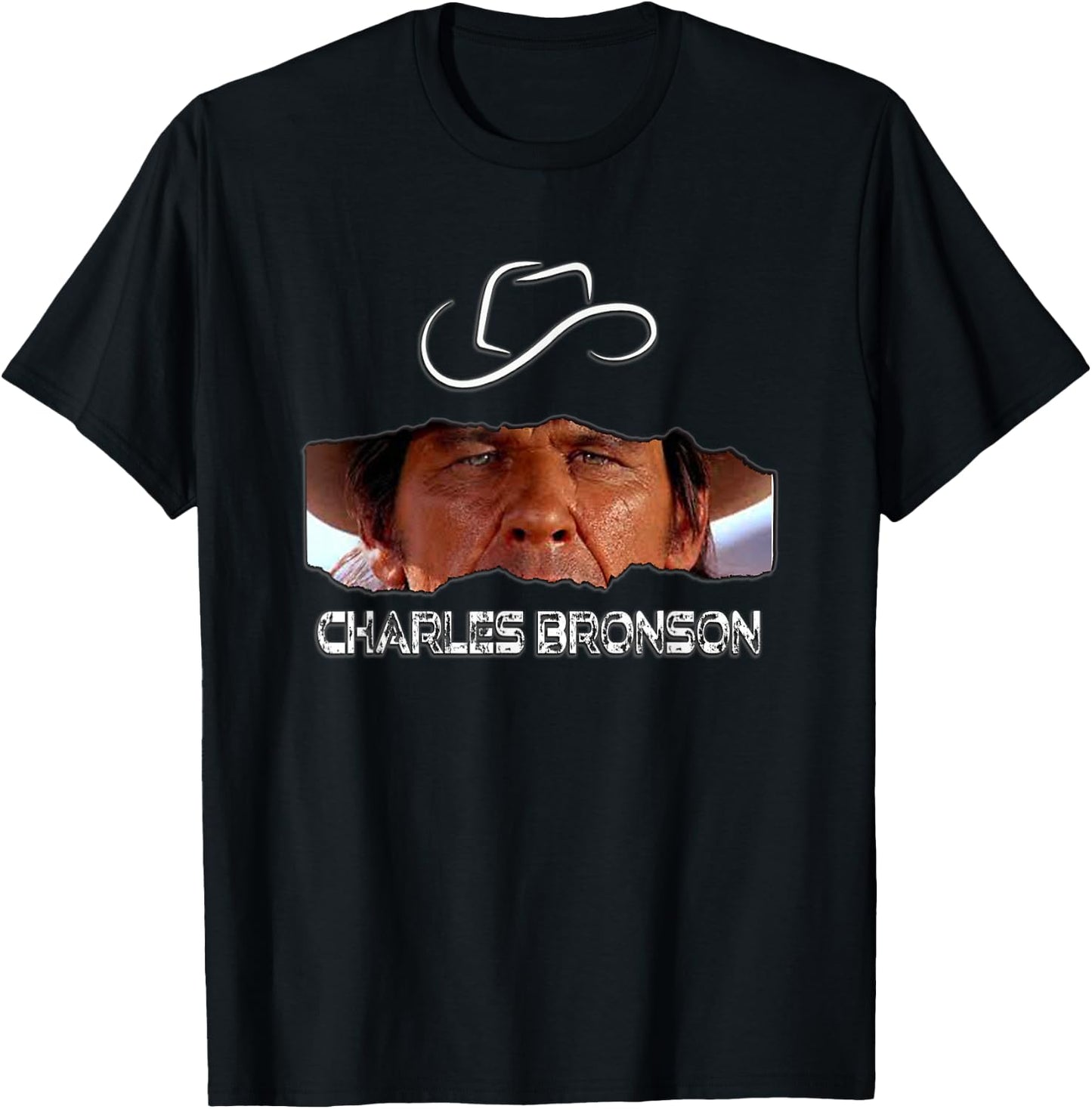 Charles Bronson_001 T-Shirt - T-Shirt | Black