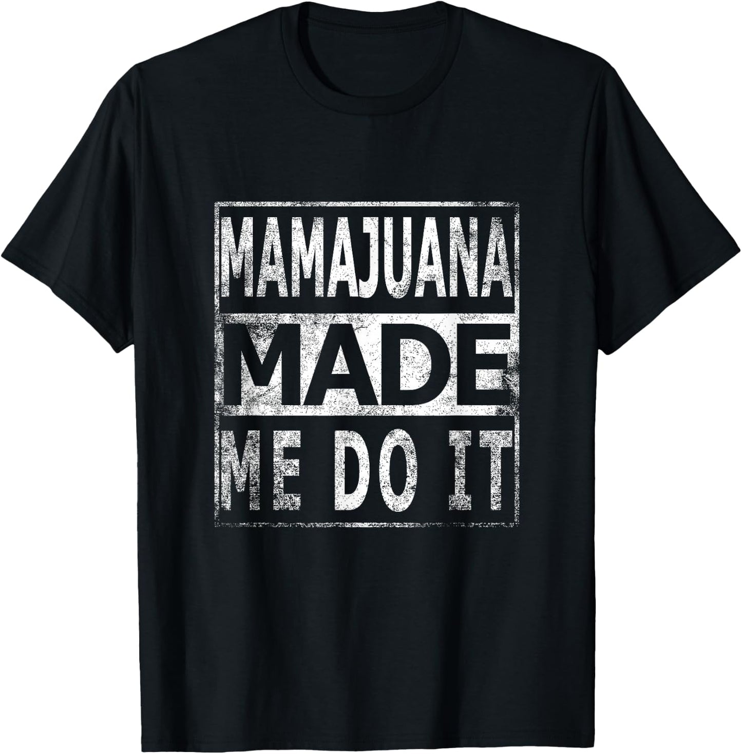 Mamajuana Made Me Do It Dominican Republic funny T-Shirt - T-Shirt | Black