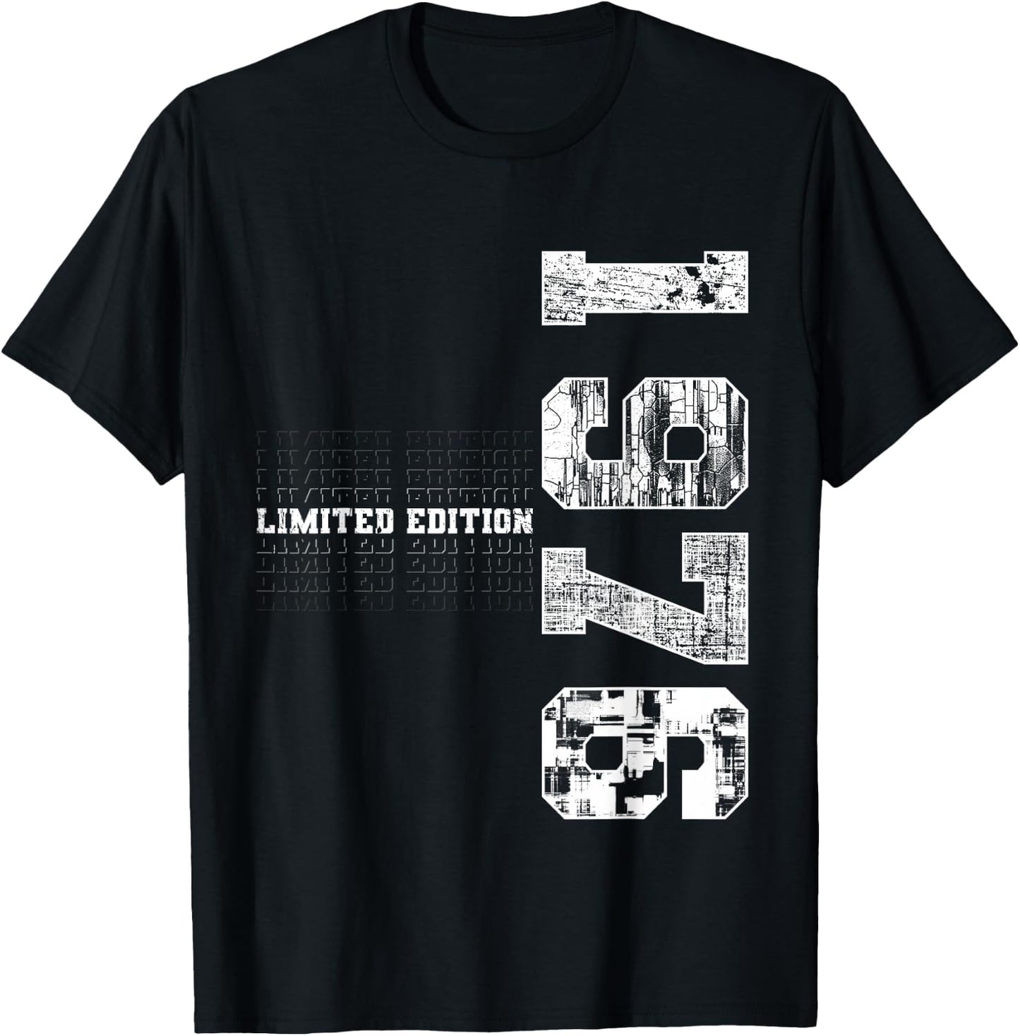 Limited Edition 1976 Year Of Birth Birthday 1976 T-Shirt - T-Shirt | Black