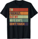 I'm Friendly But My Wife Isn't Don't Touch Marriage Humor T-Shirt - T-Shirt | Black