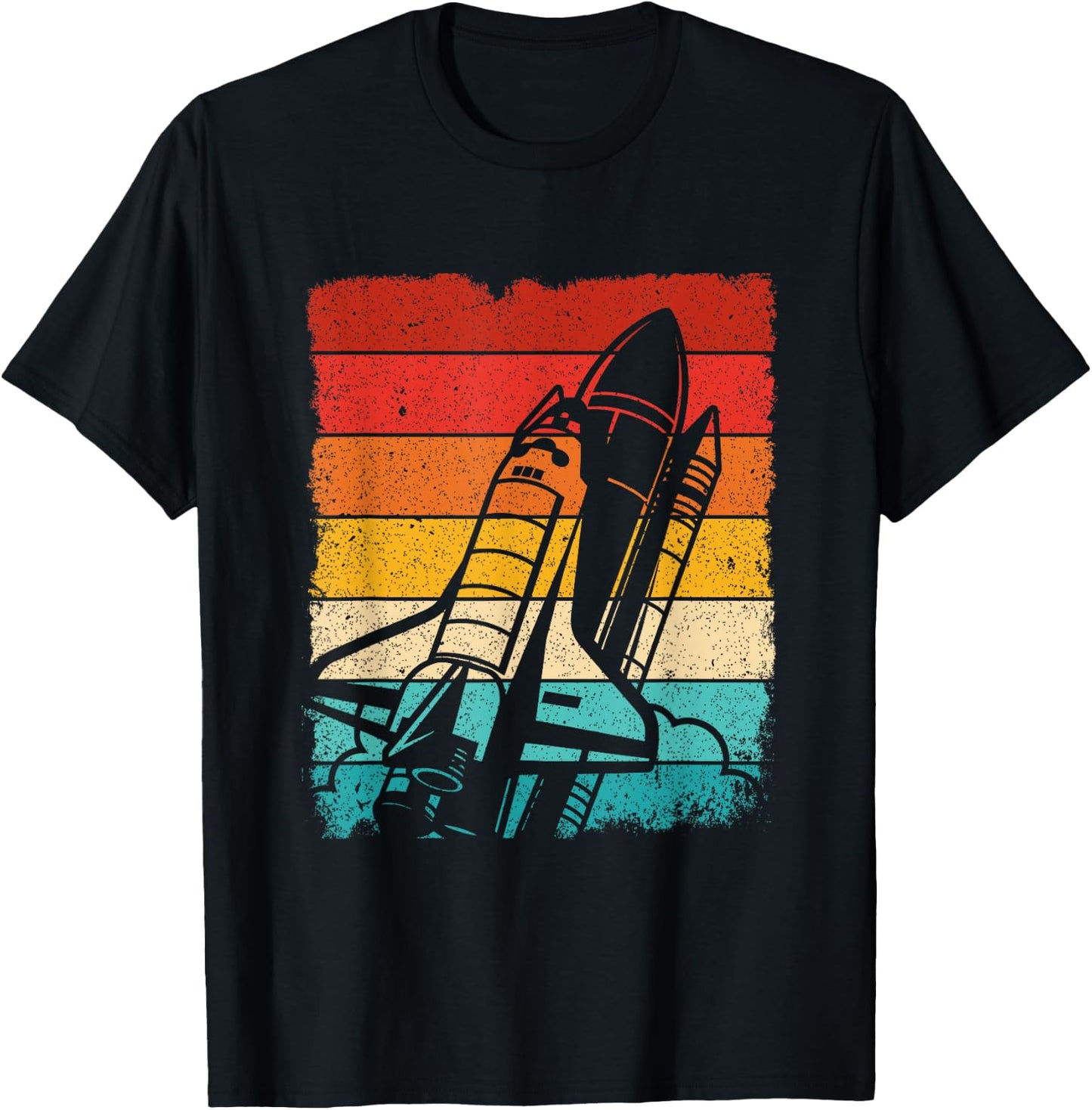Space Shuttle T-Shirt - T-Shirt | Black
