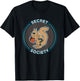Secret Squirrel Society I Military Service Gift T-Shirt - T-Shirt | Black